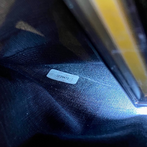 Vintage Black CHANEL Lambskin Wallet with Gold Hardware - Picture 10 of 12